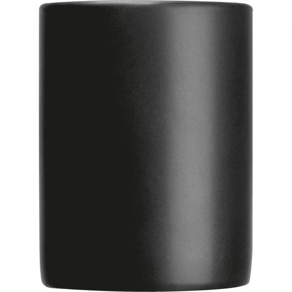 Keramiktasse / Kaffeetasse / 350 ml / Farbe: schwarz