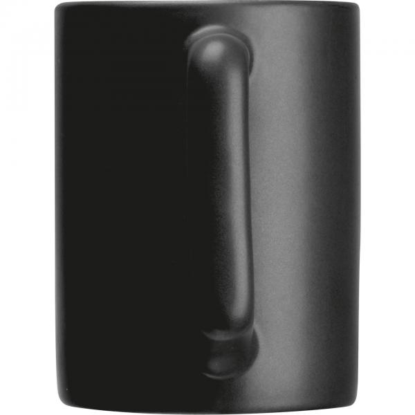 Keramiktasse / Kaffeetasse / 350 ml / Farbe: schwarz