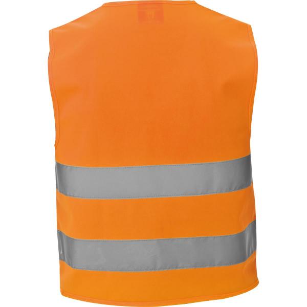 Kindersicherheitsweste / Warnweste nach EN 1150:1999 / Farbe: orange