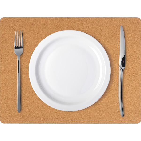 Kork Tischunterlage mit Gravur / Tischset / Platzdeckchen
