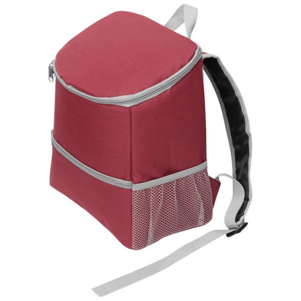 Kühltasche als Rucksack / Farbe: rot