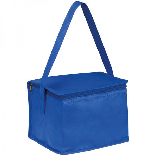 Kühltasche für 6 Dosen à 0,33l / Farbe: blau