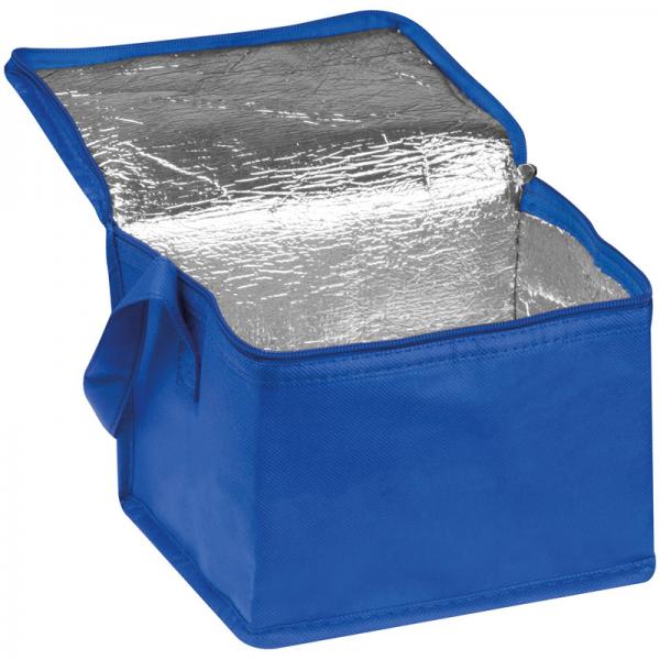 Kühltasche für 6 Dosen à 0,33l / Farbe: blau