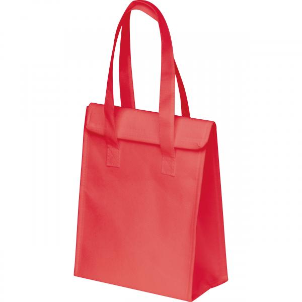 Kühltasche mit Klettverschluss / Farbe: rot