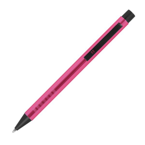Kugelschreiber aus Metall / Farbe: pink