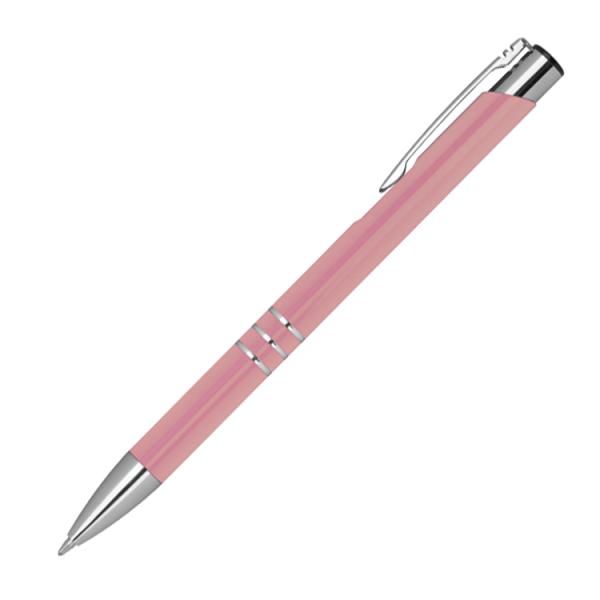 Kugelschreiber aus Metall / Farbe: rose'