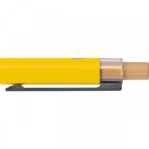Kugelschreiber aus recyceltem Aluminium / Farbe: gelb