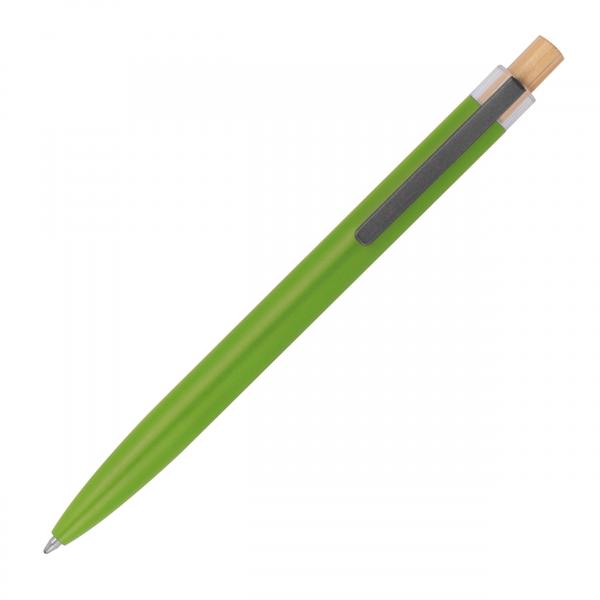 Kugelschreiber aus recyceltem Aluminium / Farbe: hellgrün