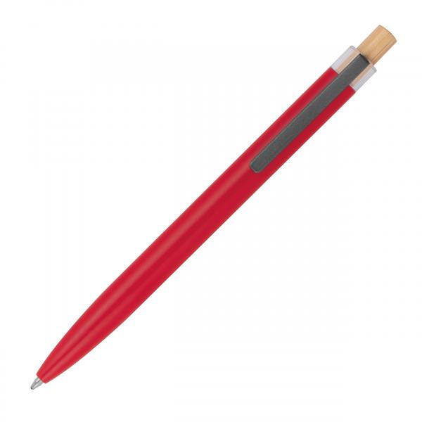Kugelschreiber aus recyceltem Aluminium / Farbe: rot