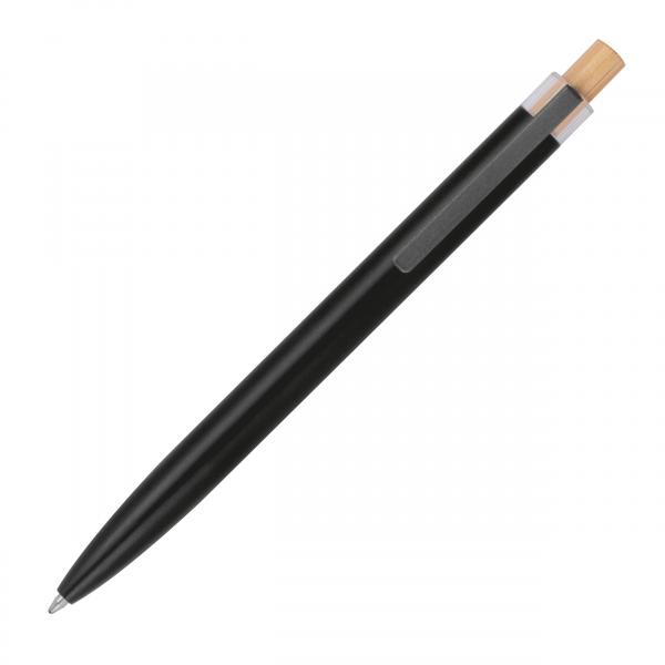 Kugelschreiber aus recyceltem Aluminium / Farbe: schwarz