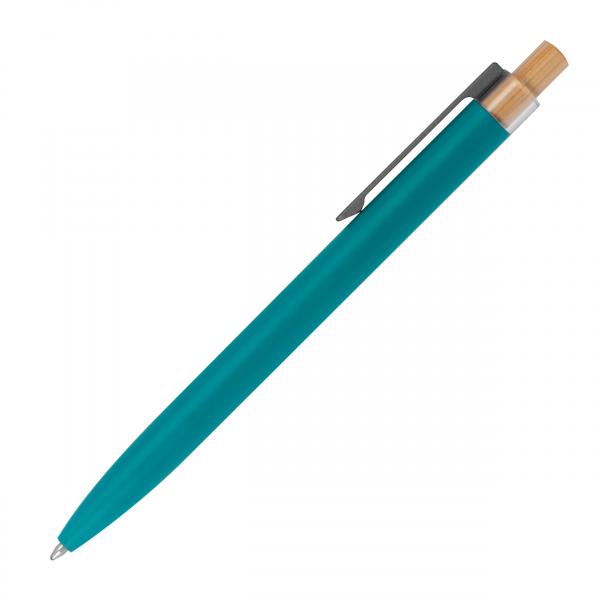 Kugelschreiber aus recyceltem Aluminium / Farbe: türkis