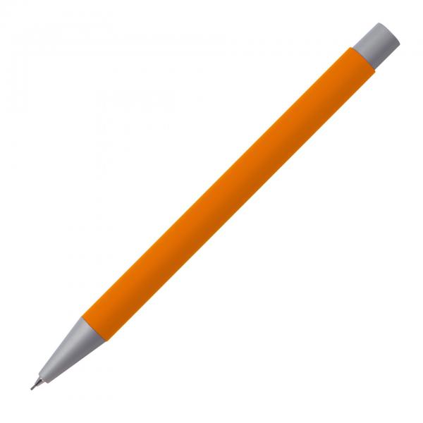 Metall-Schreibset mit Gravur / mit Kugelschreiber und Bleistift / Farbe: orange