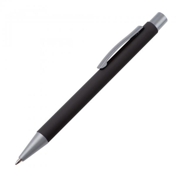 Metall-Schreibset mit Gravur / mit Kugelschreiber und Bleistift / Farbe: schwarz