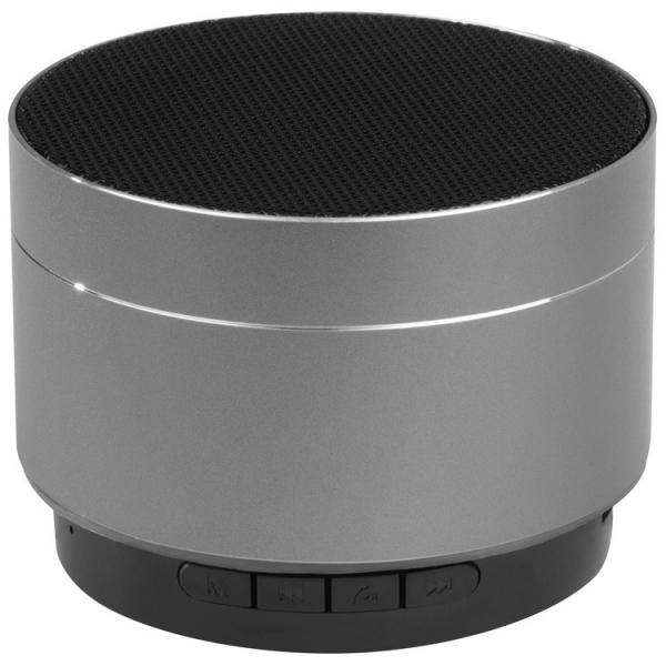 Mini Bluetooth Lautsprecher aus Aluminium / Farbe: grau