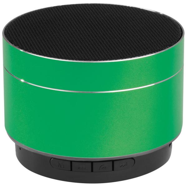 Mini Bluetooth Lautsprecher aus Aluminium / Farbe: grün