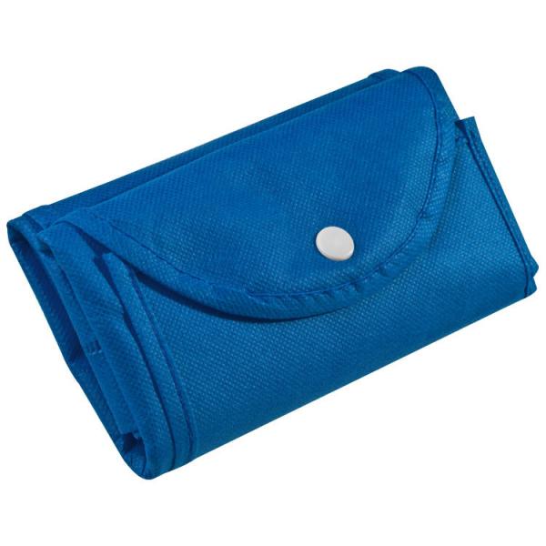 Non-Woven Einkaufstasche / Farbe: blau