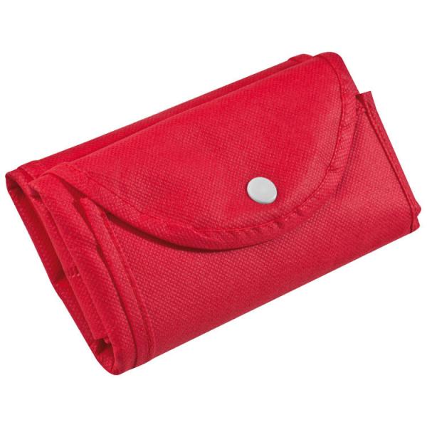 Non-Woven Einkaufstasche / Farbe: rot