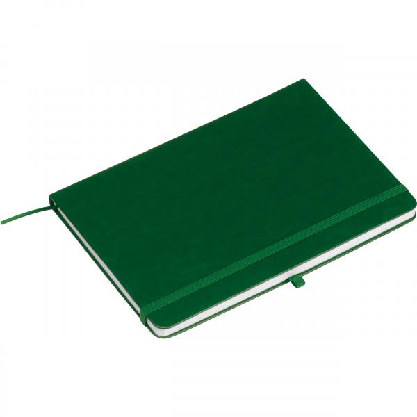 Notizbuch / Cover aus recyceltem PU / DIN A5 / 192 Seiten / Farbe: dunkelgrün