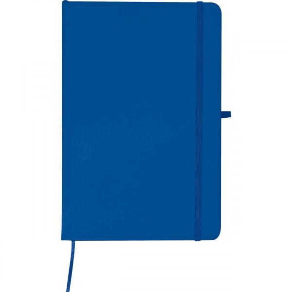 Notizbuch / DIN A5 / 160 Seiten / liniert / PU Hardcover / Farbe: blau