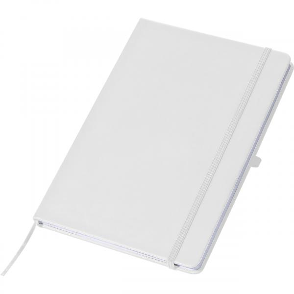 Notizbuch / DIN A5 / 160 Seiten / liniert / PU Hardcover / Farbe: weiß