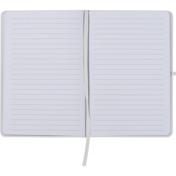 Notizbuch / DIN A5 / 160 Seiten / liniert / PU Hardcover / Farbe: weiß