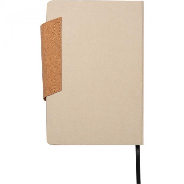 Notizbuch / DIN A5 / Einband aus Milchkarton / mit Magnetverschluss / 160 Seiten