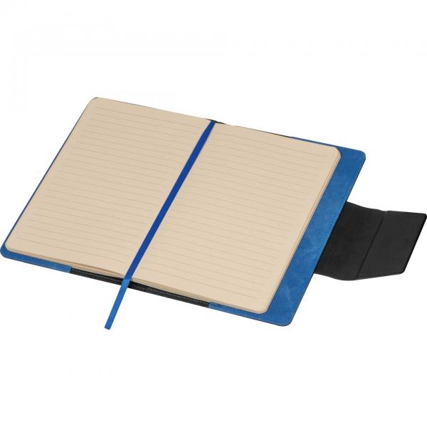 Notizbuch / DIN A5 / mit Magnetverschluss / 160 Seiten / Farbe: blau