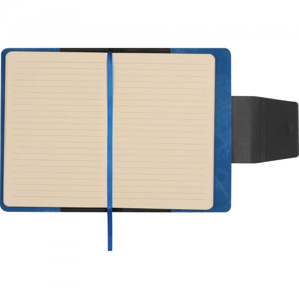 Notizbuch / DIN A5 / mit Magnetverschluss / 160 Seiten / Farbe: blau