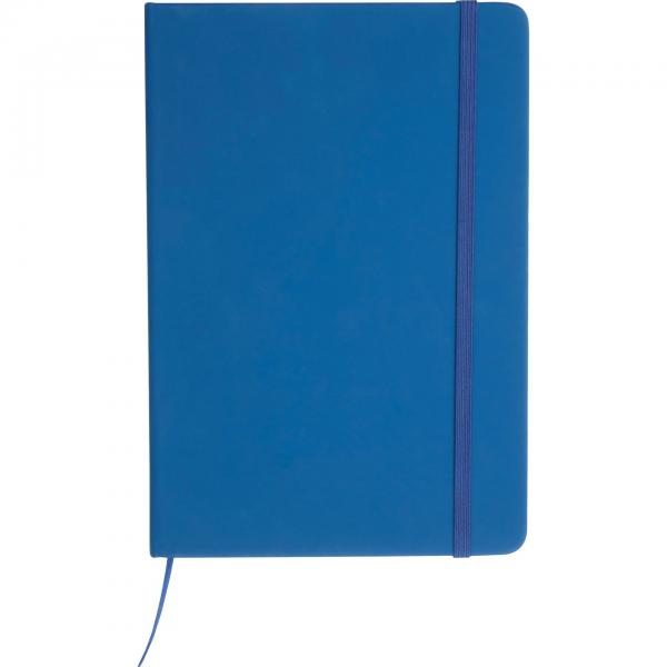 Notizbuch / DIN A5 / Umschlag aus PU / 160 linierte Seiten / Farbe: blau
