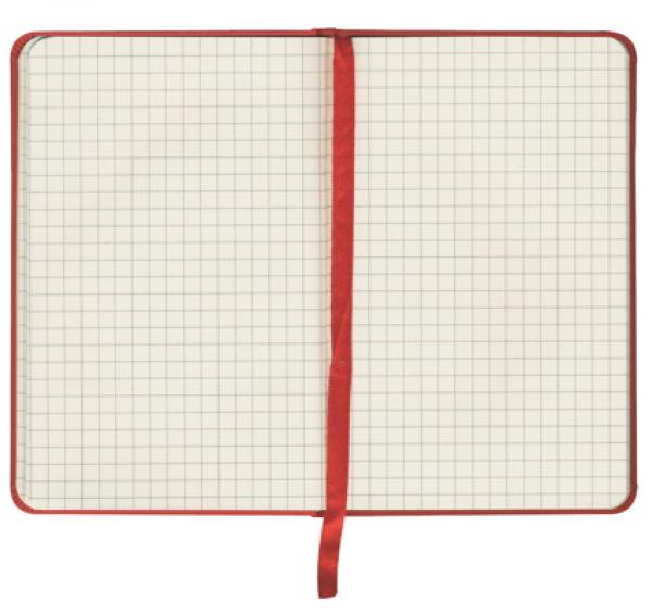 Notizbuch 192 Seiten kariert 9,0 x 14,0cm Kladde ca. DIN A6 blau
