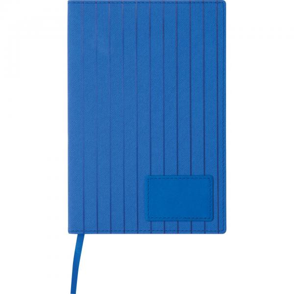 Notizbuch mit Gravur / DIN A5 / mit Softcover / 192 Seiten / Farbe: blau