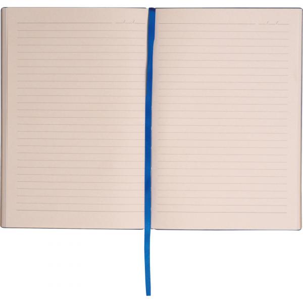 Notizbuch mit Gravur / DIN A5 / mit Softcover / 192 Seiten / Farbe: blau
