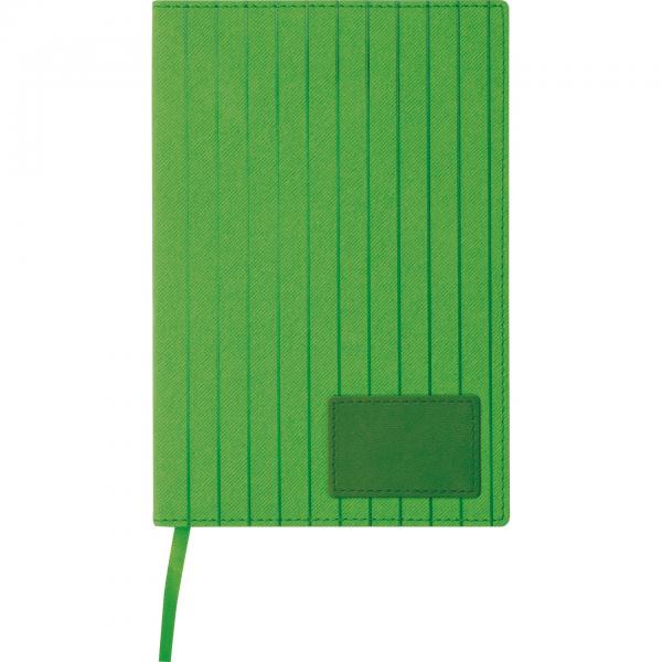 Notizbuch mit Gravur / DIN A5 / mit Softcover / 192 Seiten / Farbe: grün