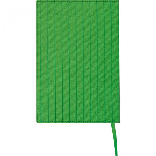 Notizbuch mit Gravur / DIN A5 / mit Softcover / 192 Seiten / Farbe: grün
