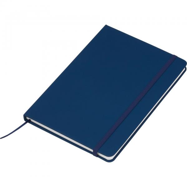 Notizbuch mit Gravur / DIN A5 / Umschlag aus PU / 160 Seiten / dunkelblau