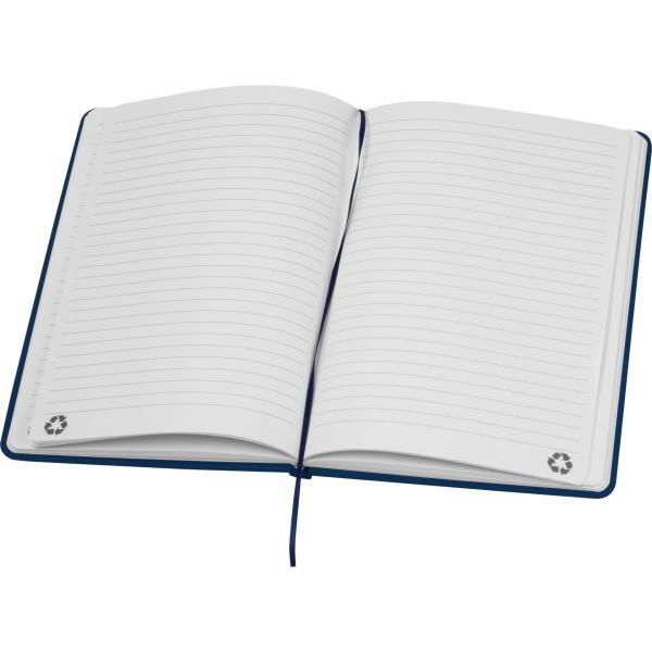 Notizbuch mit Gravur / DIN A5 / Umschlag aus PU / 160 Seiten / dunkelblau