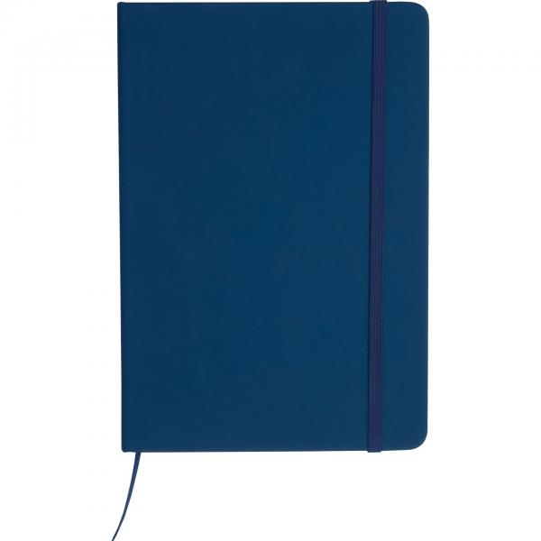Notizbuch mit Gravur / DIN A5 / Umschlag aus PU / 160 Seiten / dunkelblau