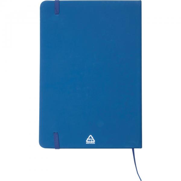 Notizbuch mit Gravur / DIN A5 / Umschlag aus PU / 160 Seiten / Farbe: blau