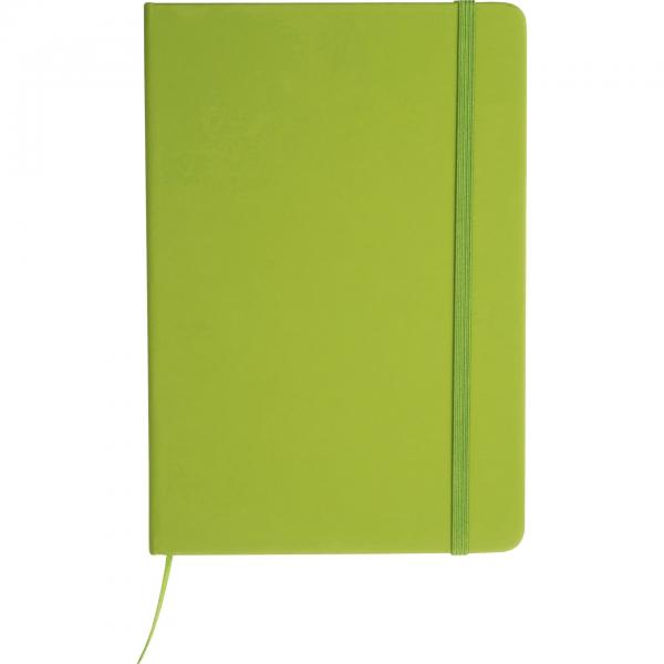 Notizbuch mit Gravur / DIN A5 / Umschlag aus PU / 160 Seiten / Farbe: hellgrün