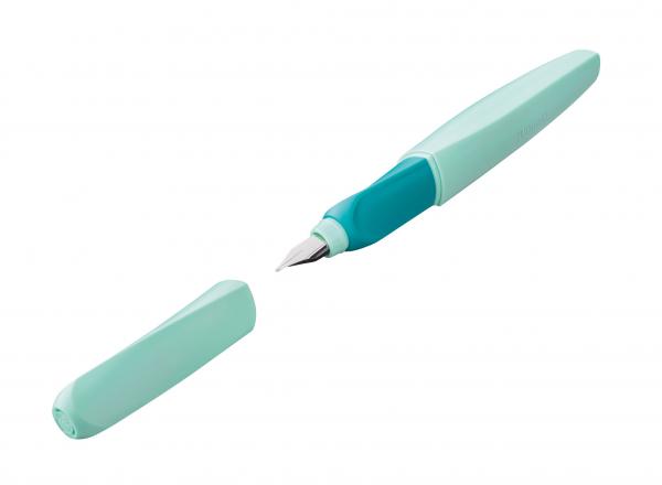 Pelikan Füllhalter mit Namensgravur - Füller - "Twist P457 M-Feder neo mint"