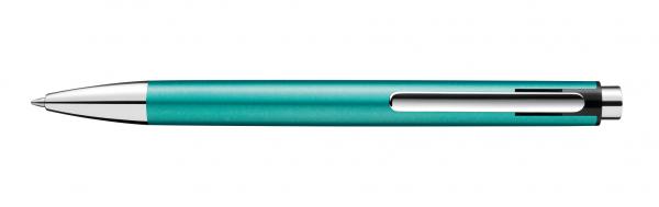 Pelikan Kugelschreiber Snap Metallic mit Gravur / Farbe: türkis