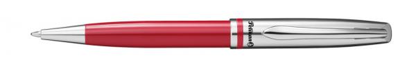 Pelikan Metall-Kugelschreiber mit Gravur + Veloursetui / Farbe: glänzend rot