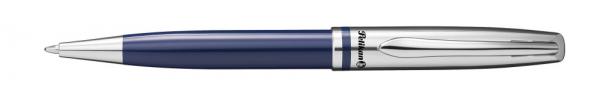 Pelikan Metall-Kugelschreiber mit Namensgravur + Veloursetui - Farbe: dunkelblau