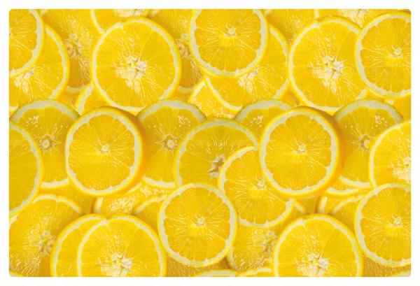 Platzdeckchen / Tischset "Lemons" / Größe: 45 x 30 cm