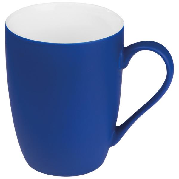 Porzellantasse / Kaffeetasse / Fassungsvermögen: 300 ml / Farbe: blau