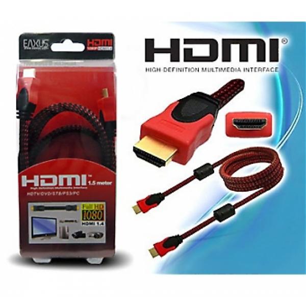 PREMIUM HDMI-Kabel 1.4 vergoldeter Anschluss, 1,50m