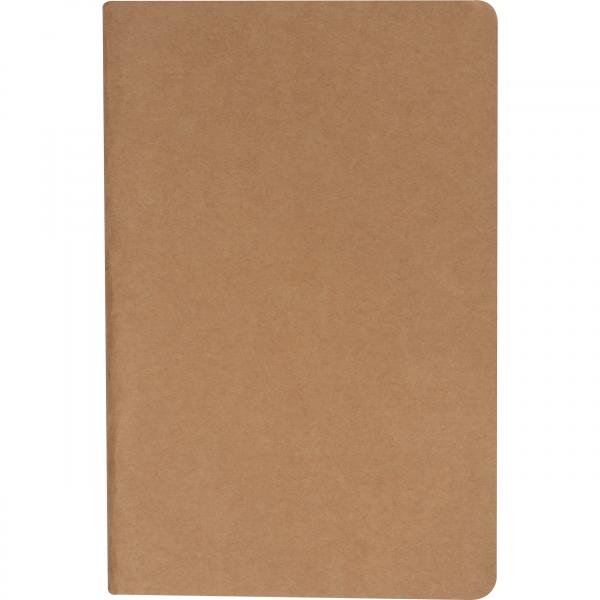 Recyceltes Notizbuch / Notizheft DIN A5 / 120 linierte Seiten