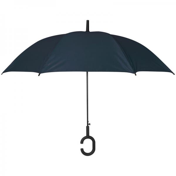 Regenschirm "Hände frei" / Farbe: dunkelblau