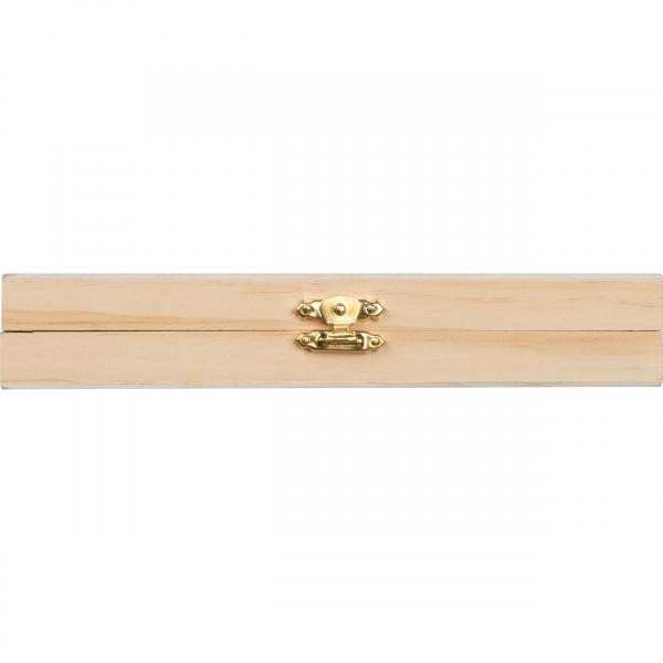 Reisespielset aus Holz mit Backgammon - Schach - Dame Spiel