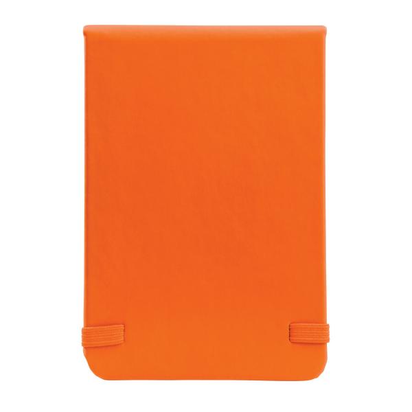 Reporter Notizbuch / DIN A6 / 160 S. / liniert / PU Hardcover / Farbe: orange